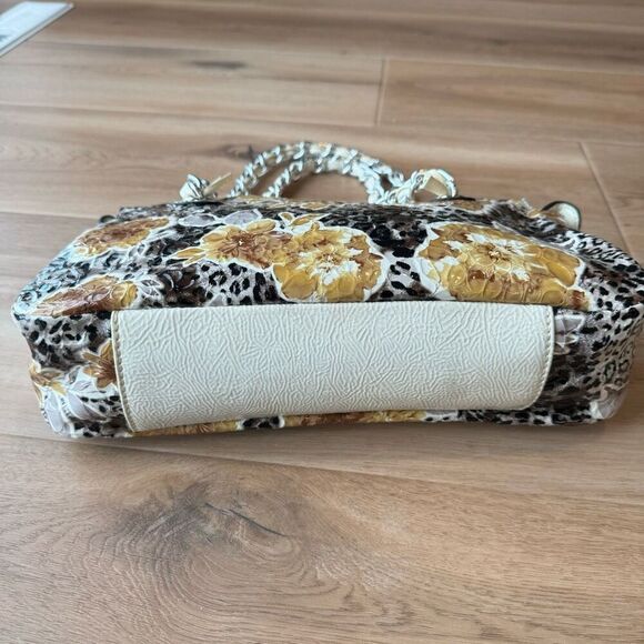 Floral Cheetah Print Y2K Shoulder Bag Purse - Picture 4 of 7
